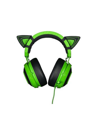 Razer Kitty Ears For Kraken - Kulak Üstü Kulaklık Aksesuarı - Yeş Çok Renkli
