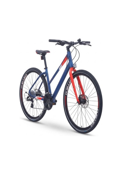 Carraro Sportive 325 Hd Fren 24 Vites 28 Jant Şehir Bisikleti Mat Lacivert Nar Çiçeği 48 Kadro