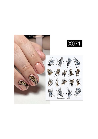 Su Transferli Nail Art Sticker X071 50127-29