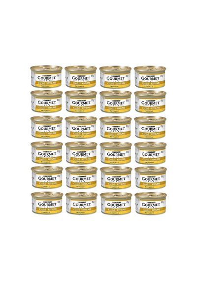 Gold Kıyılmış Tavuklu Yaş Kedi Maması 85 Gr X 24 Adet