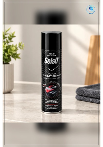 Motor Temizleme Spreyi 500 Ml Oto Yüzey Temizleyici Yağ Kir Söküc