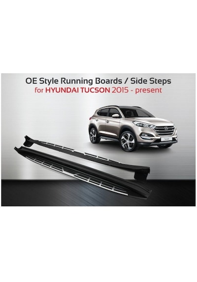Hdm Hyundai Tucson Yan Basamak Koruma Range Model 2015+ Oem Tip