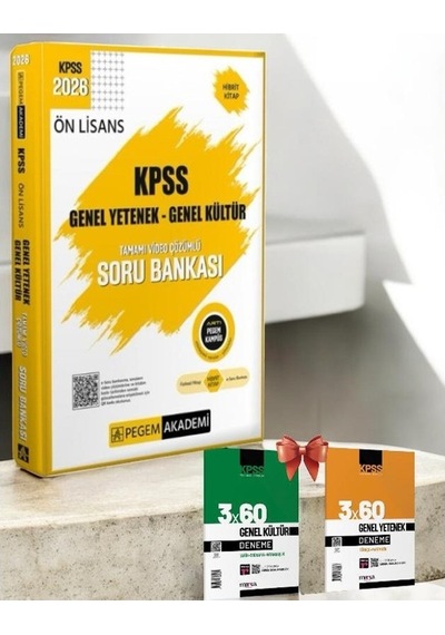 2026 Kpss Ön Lisans Soru Bankası Genel Yetenek Genel Kültür Tamamı Video Çözümlü Ve Deneme Hediye