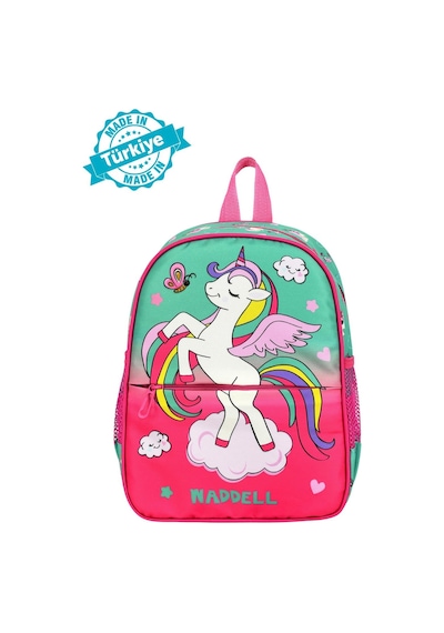 Waddell Lisanslı Unicorn Desenli Anaokul Kreş Sırt Çantası