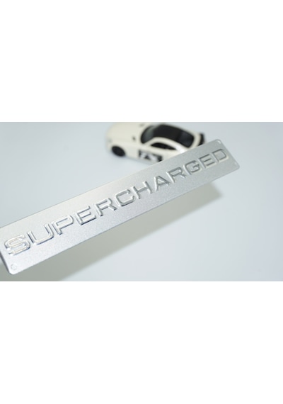 Dk Tuning Supercharged Bagaj Gri Logo Arma Range Rover İle Uyumlu