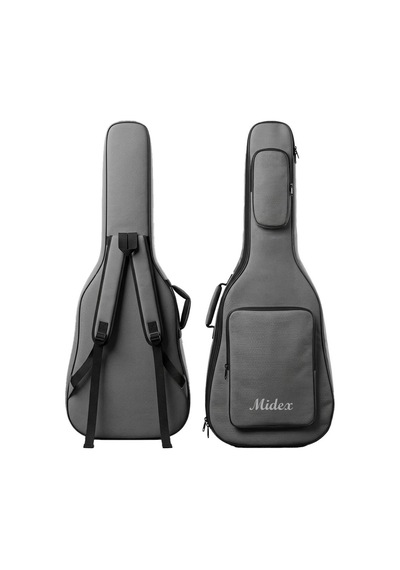 Midex Cs-89gry Özel Tasarım Softcase Klasik Gitar Çantası Gigbag Kılıf 101 Cm