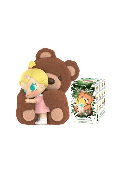 Pop Mart Baby Molly My Huggable Discovery Serisi Figürler, Koleksiyon & Aksiyon Figürleri Karakter Figürü Diğer