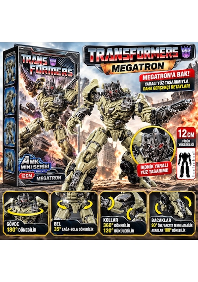 75325 Figür Transformers Mını Serıes Wave3 Megatron Trns