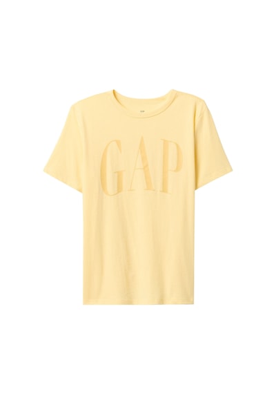 Gap V-frch Logo Arch Tee Sarı Erkek Çocuk Kısa Kol T-shirt 000000000102232827 SARI