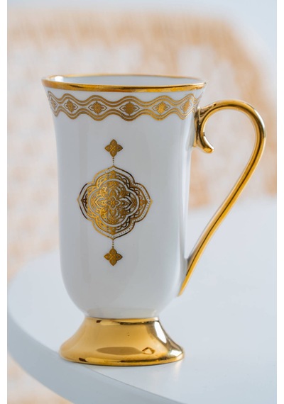 Acar Justina Porselen Kupa - 200 Ml Renkli