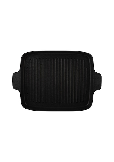 Aryıldız Pro Grade Döküm Grill Tepsi Tava Siyah