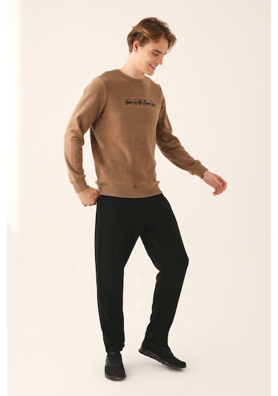 Arnetta Hardal Erkek Uzun Kol Pijama Takım 5274-40997 Hardal