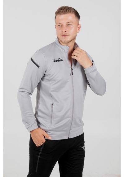 Diadora Alto 25 Kamp Eşofman Tek Üst Gri