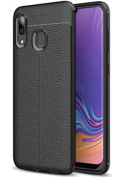 Galaxy A30 Kılıf Zore Niss Silikon Kapak Siyah