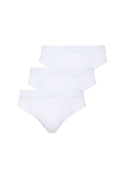 U.S. Polo Assn. U.s Polo Assn. 80177 Erkek 3 Lü Slip-beyaz Beyaz