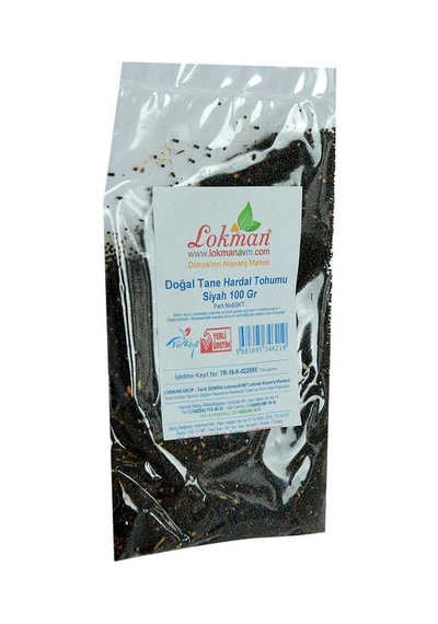 Hardal U Tane Doğal Siyah 100 Gr Paket