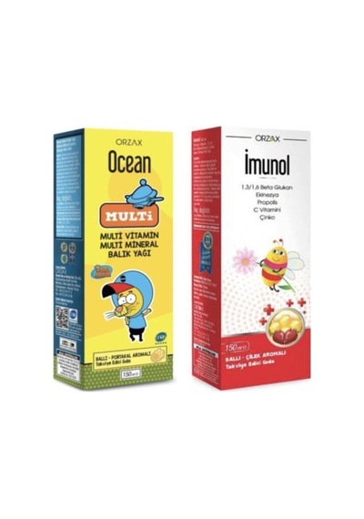 1 Adet Multi Şurup Ballı İmunol 1 Adet