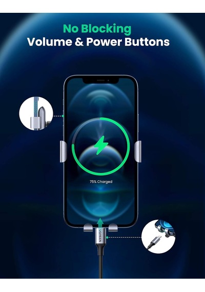 Araç İçi Havalandırma Klima Izgarası İçin Telefon Tutucu 2 Mixed