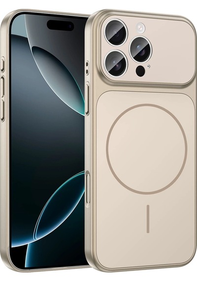 Apple Uyumlu iPhone 14 Pro Max Kılıf Zore M-safe Şarj Özellikli Kamera Korumalı Formen Kapak