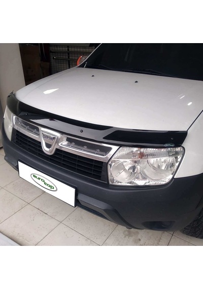 Cappafe Dacia Duster Ön Kaput Koruyucu Rüzgarlık 3Mm Abs 10-17