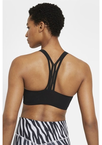 Nike Bra Indy Ultra Breathe Hafif Destekli Dolgulu Spor Sütyeni Büstiyer Siyah