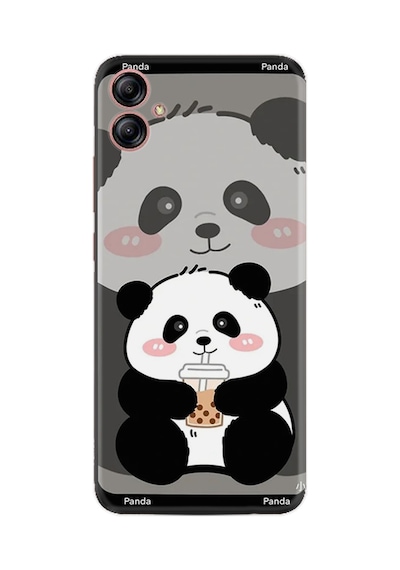 Samsung Galaxy Uyumlu A04e Kılıf Boutique Baskılı Resimli Milkshake Panda Pcode -058