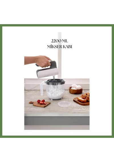 Bezos 2200 Ml Mikser Kabı Füme & Ölçü Kabı & Saklama Kabı-dny0025 Hb006
