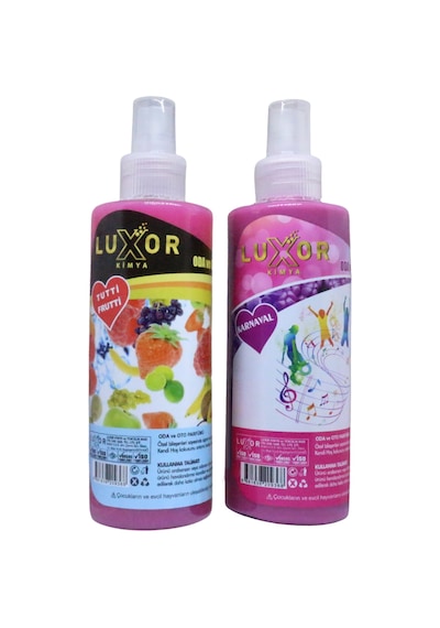 Luxor Kimya Tutti Frutti ve Karnaval Oto Kokusu 2x200 ML