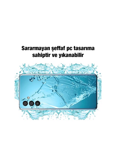 Ally Sm Galaxy Uyumlu A13 5g - Kılıf Kamera Korumalı Ultra İnce Şeffaf Silikon- 5775