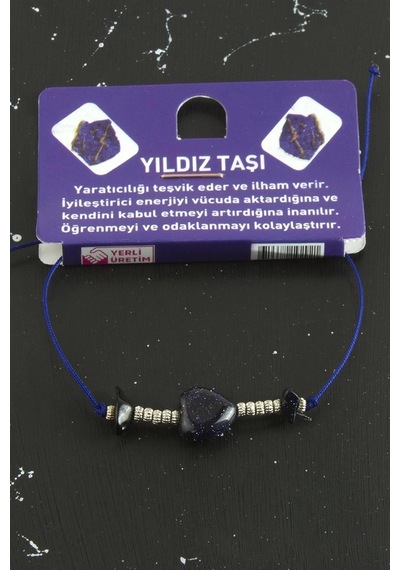 Kalp Karışık Doğaltaş Bileklik Diğer