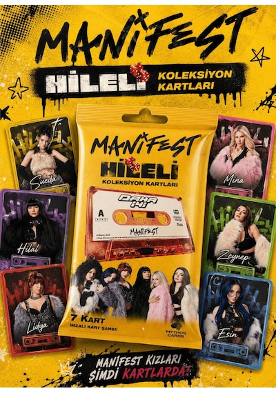 Mythos Cards Manifest Daha İyi Serisi Koleksiyon Kartları 6'lı Paket Resmi Lisanslı