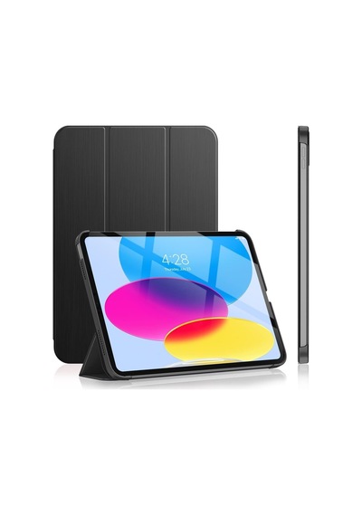 İpad 11.nesil A16 11inç/10.nesil Uyumlu 10,9 İnç Kılıf - Uyku Modlu Ve Darbeye Dayanıklı Kaplama Mat Siyah, İpad 11.nesil A16 11inç/10.nesil 10.9 İnç Belirtilmemiş