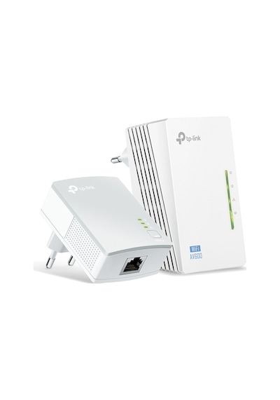 Tp-link Tl-wpa4220kit 300 Mbps Av600 Wifi Powerline Extender Starter Kit