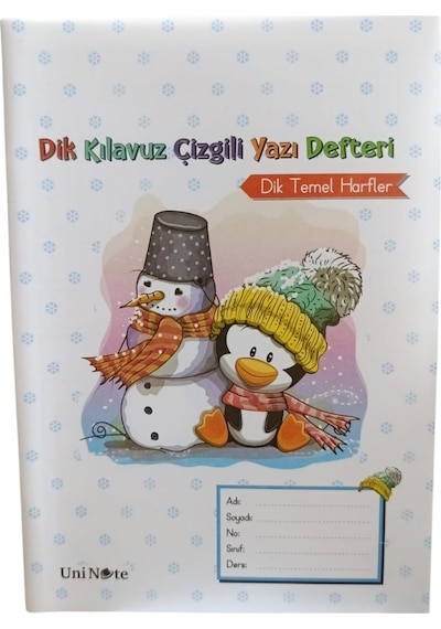 Çınar A5 Dik 40 Yp Çizgili Defter 24013-kardan Adam