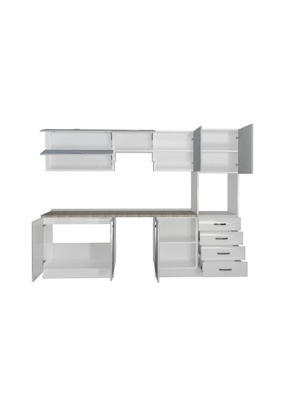 Decoraktiv Elite 280yq Ankastre Boy Dolaplı Mdf Hazır Mutfak Dolabı - Tezgah Dahil - Parlak Beyaz Decoraktiv Elite 280yq Ankastre Boy Dolaplı Mdf Hazır Mutfak Dolabı - Tezgah Dahil - Parlak Beyaz