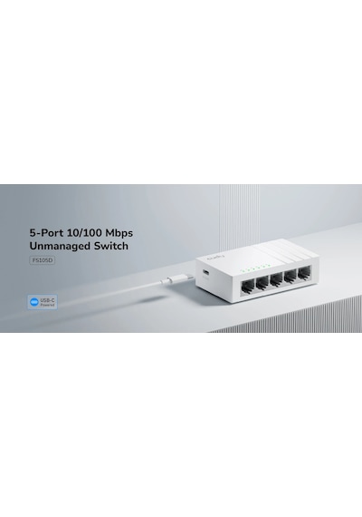 Cudy 5-port 10/100mbps Desktop Switch