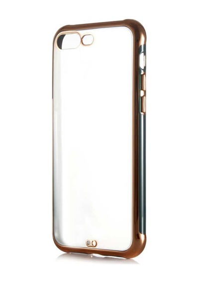 Apple Uyumlu iPhone 7 Plus Kılıf Zore Voit Altın Renk Tasarımlı Kılıf