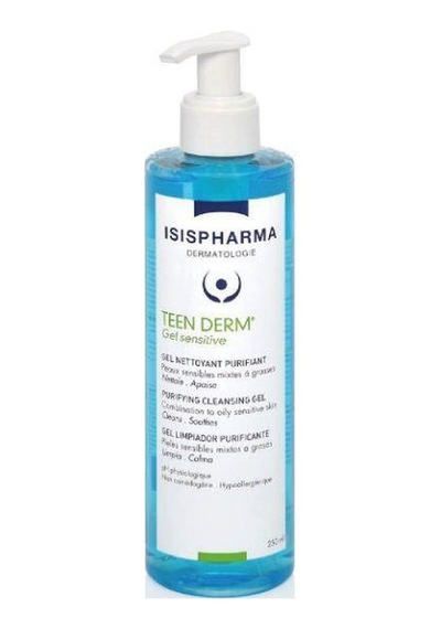 Isispharma Teen Derm Gel Sensitive Cleansing Gel 250ml
