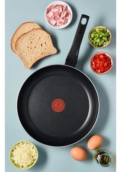 Tefal 1x Simply Clean Tava 26 CM Titanyum