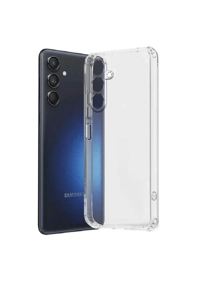 Samsung Samsung Uyumlu Galaxy A56 Kılıf Lüx Şeffaf Silikon