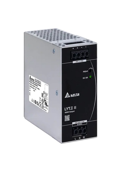 Delta Drl-24v480w1en 24vdc Güç Kaynağı 20a Ray Tipi