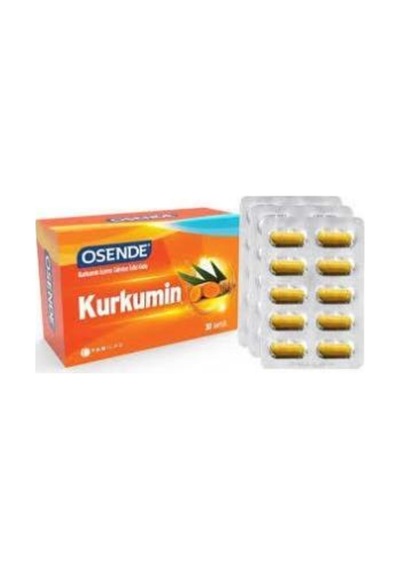 Osende Kurkumin 30 Yumuşak Kapsül