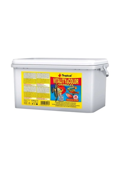 Tropical Vitality Color Granül Yem 500 Gram Açık