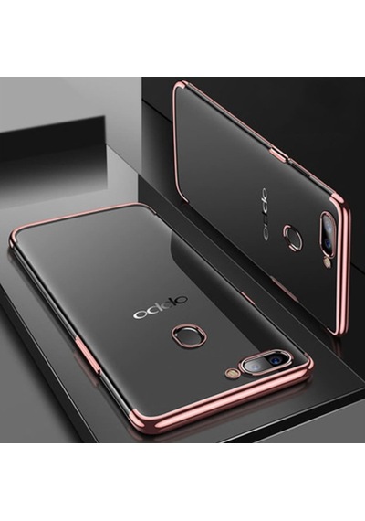 Oppo A5S Kamera Korumali Köseleri Renkli Seffaf Silikon Kilif 414505782