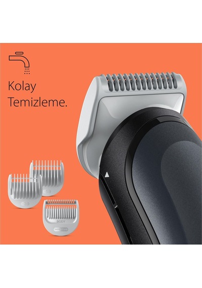 Braun Bodygroomer 3 BG 3350 Vücut Bakım Seti (Teşhir & Outlet)