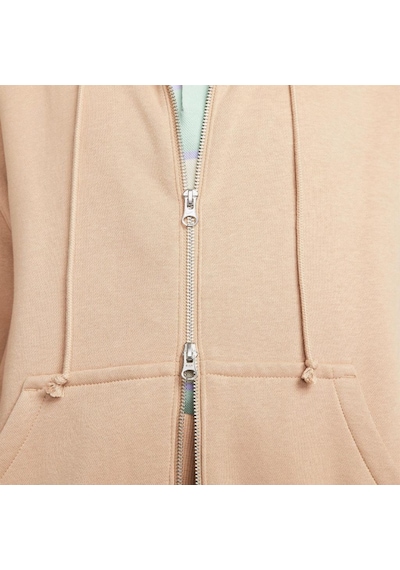 Nike Sportswear Phoenix Fleece Oversized Full-zip Hoodie Kadın Sweatshirt Kahverengi
