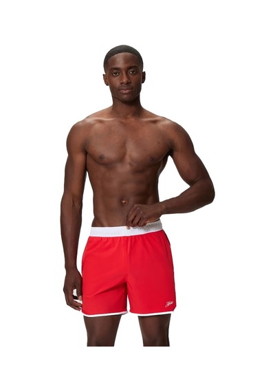 Speedo Solid Logo Volley 16" Erkek Şort Mayo Kırmızı