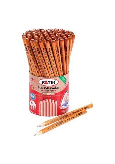 Fatih Kurşun Kalem İlk Kalemim Natural Üçgen Fa12050kl0072 Çok Renkli