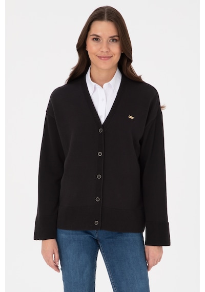 U.S. Polo Assn. U.s. Polo Assn. Kadın Siyah Hırka Triko 50317680-vr046