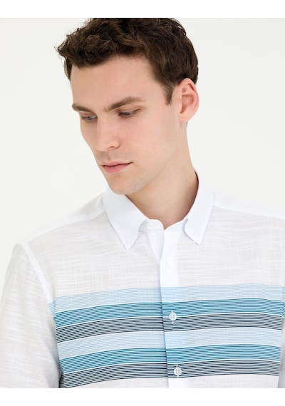 Pierre Cardin Erkek Lacivert Kısa Kollu Gömlek 50269452-vr033 Lacivert Pierre Cardin Erkek Lacivert Kısa Kollu Gömlek 50269452-vr033 Lacivert